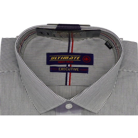 Black & White Pinstripe dress shirt