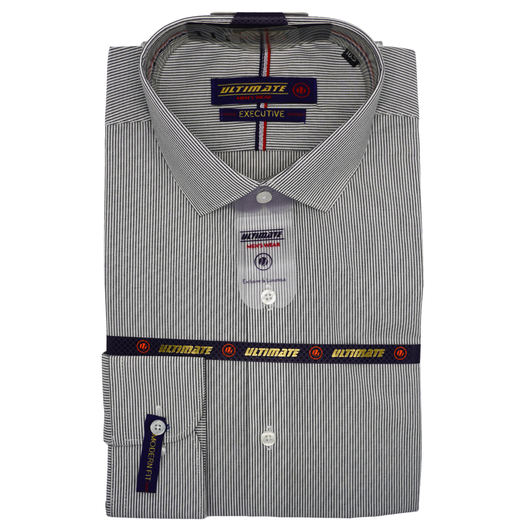 Black & White Pinstripe dress shirt