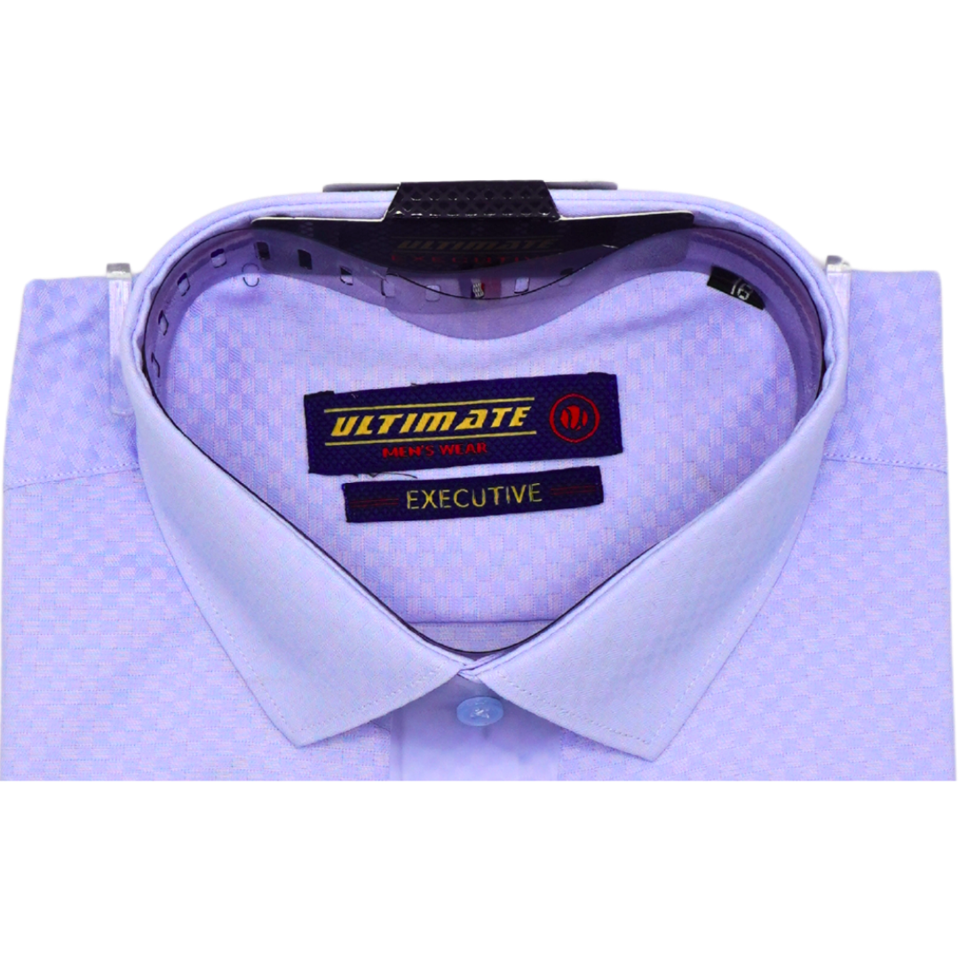 Light Lavender Checkered dress shirt
