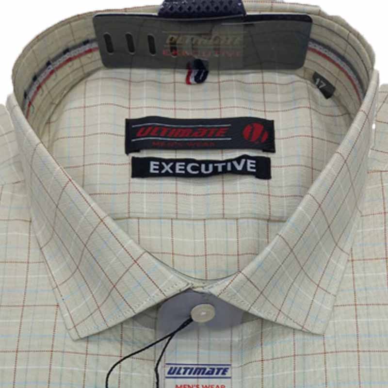Title: "Ultimate Executive Check Dress Shirt"